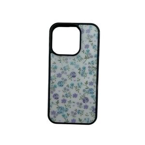 Flower print iPhone 15 Pro Case